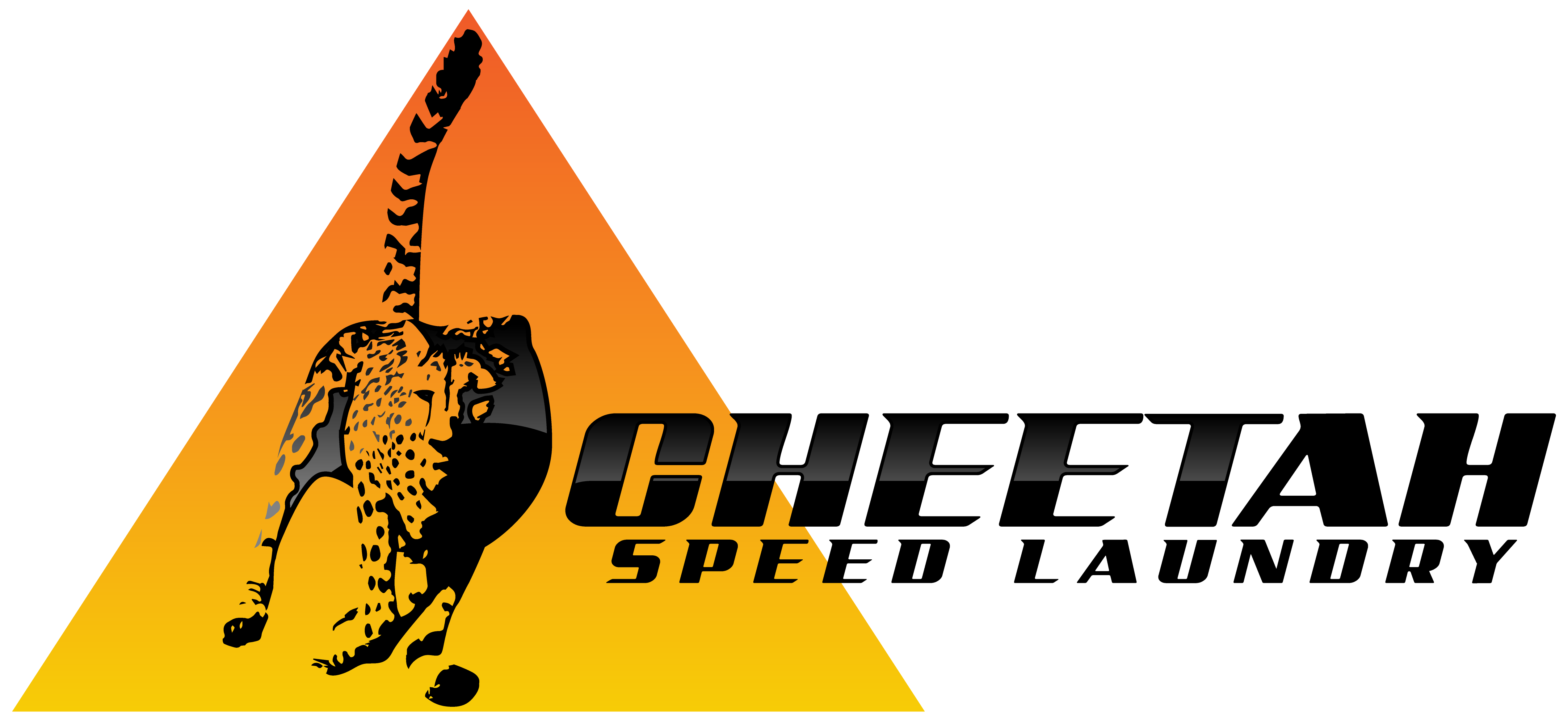 Cheetah Speed Laundry Logo